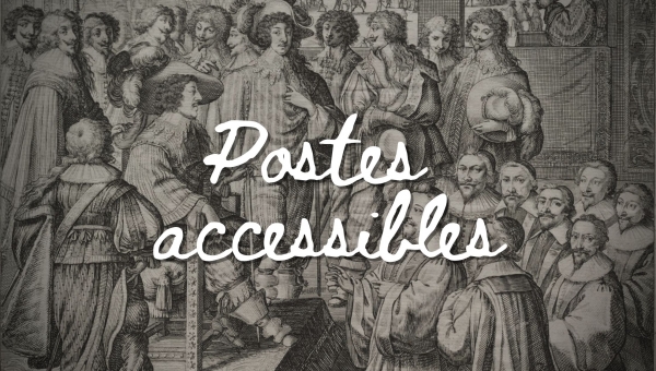 Postes accessibles |  10 juillet 2021